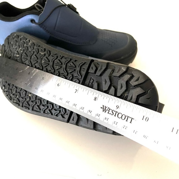 Shimano SH-GR901 GR9 Mountain Bike Shoes EU 38 US 5.2 Black Navy Blue - Picture 12 of 13